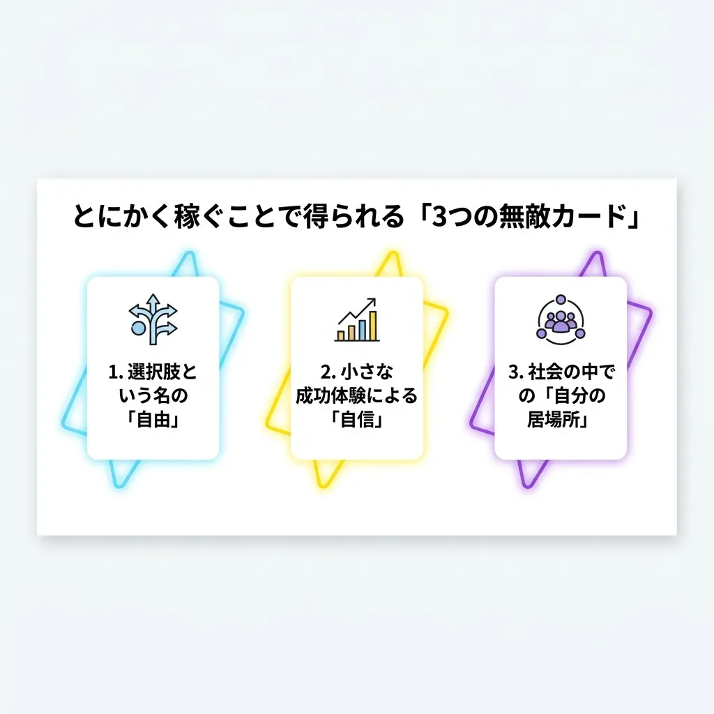 セクション画像：3つの無敵カード