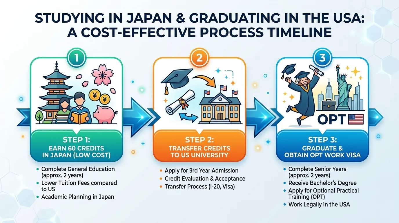 図解インフォグラフィック:第3章:ペーパーテスト一発勝負は不要!日本人留学生が今「売り手市場」である理由
