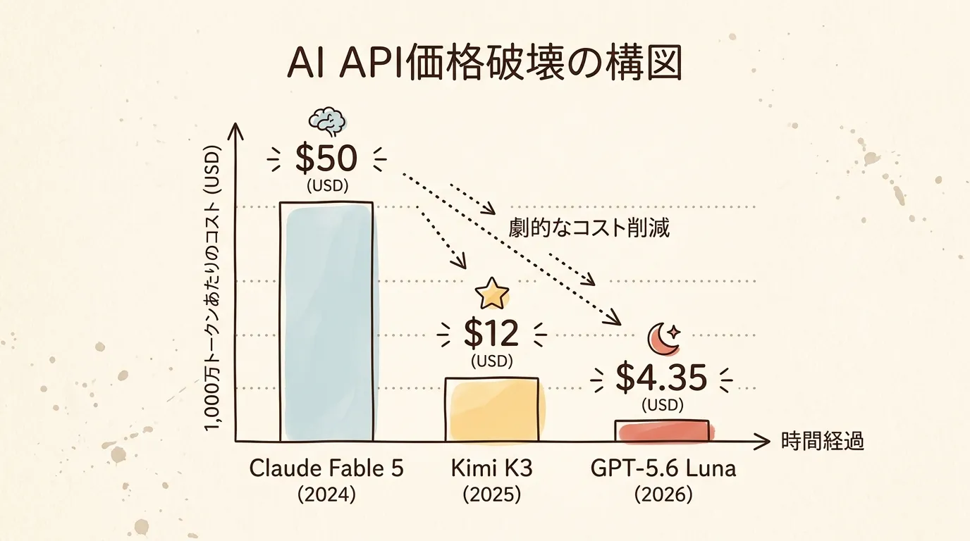 AI API価格破壊の構図