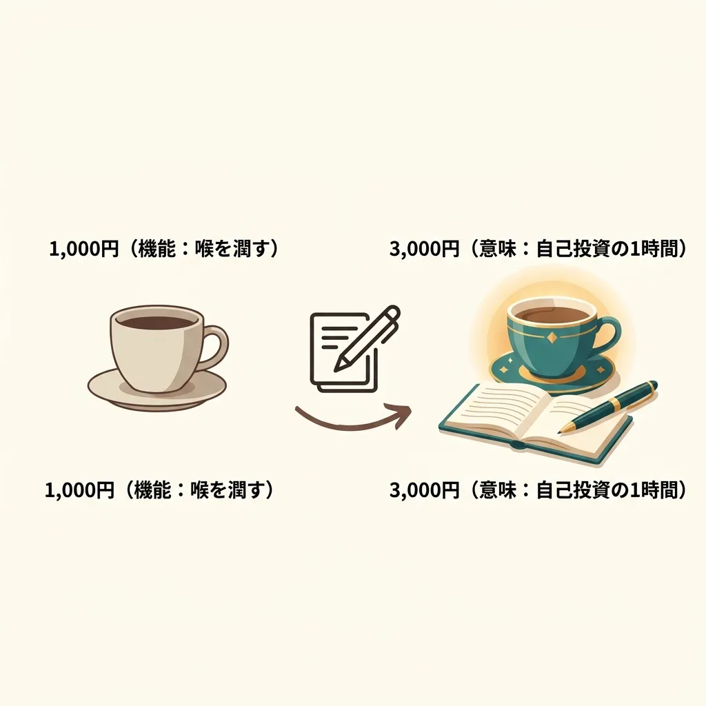 セクション2の図解：価値の昇華フロー