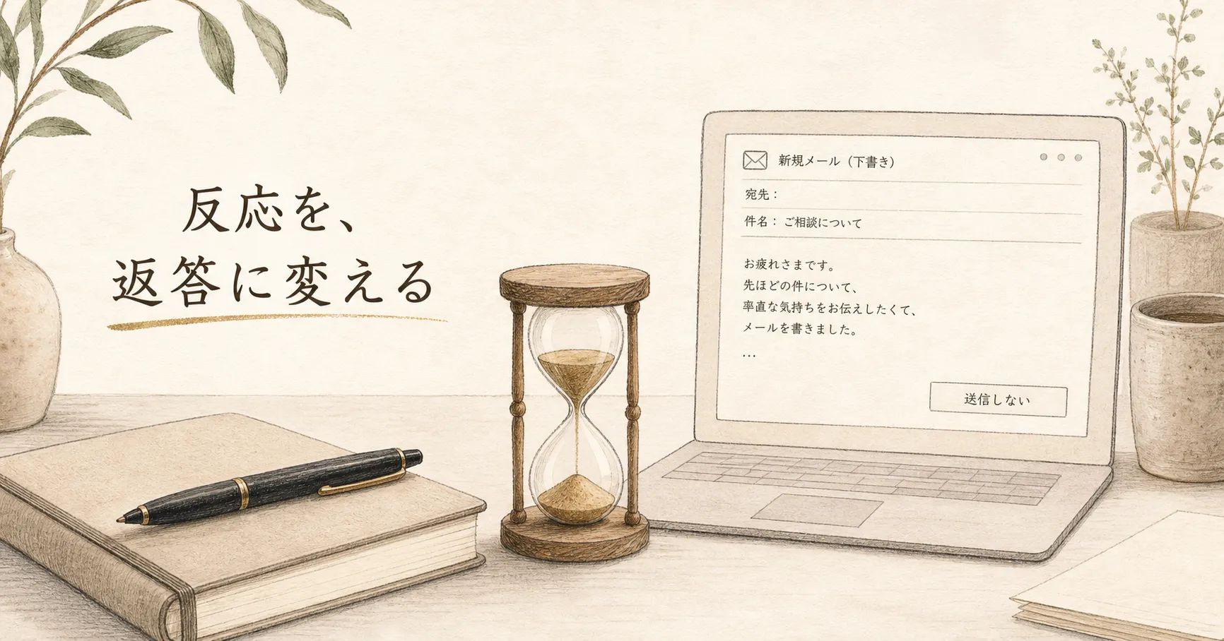 セクション画像：反応を返答に変える