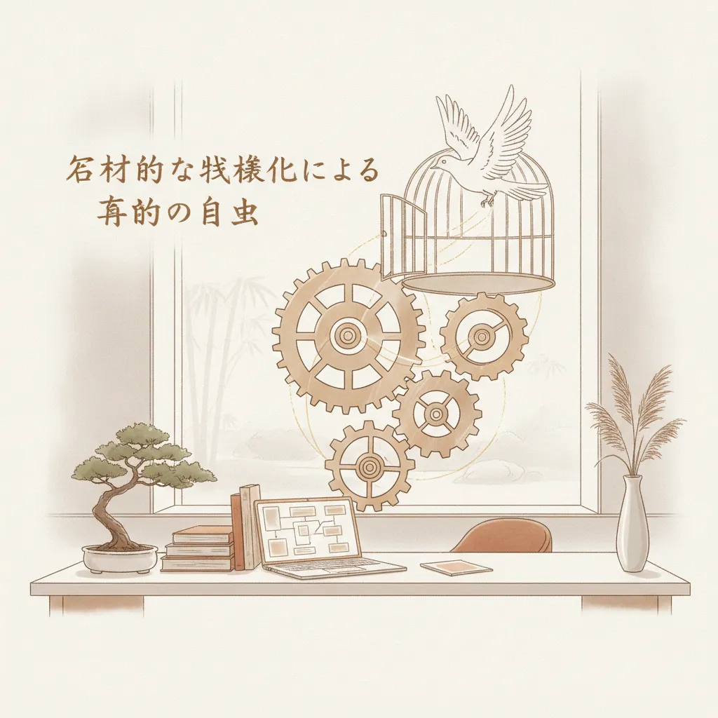 合理的な仕組み化による本当の自由