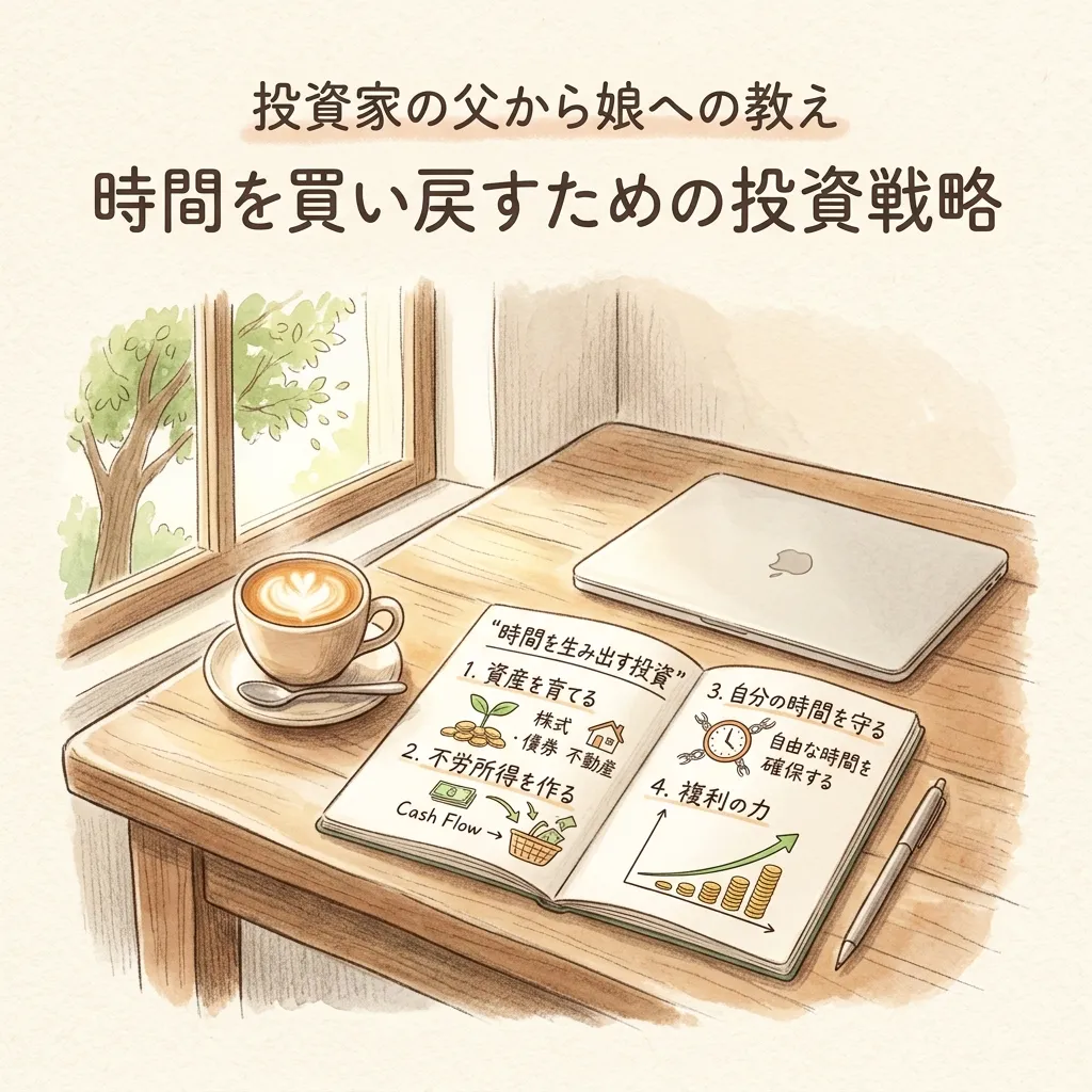 50万円を50億円に増やした投資家の父から娘への教え