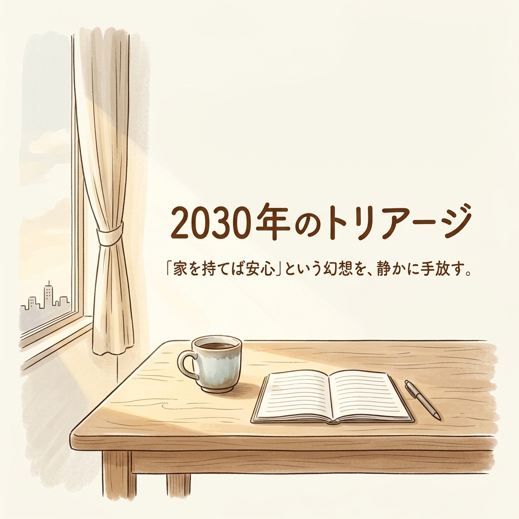 2030年のトリアージ：「家を持てば安心」という幻想を静かに手放す