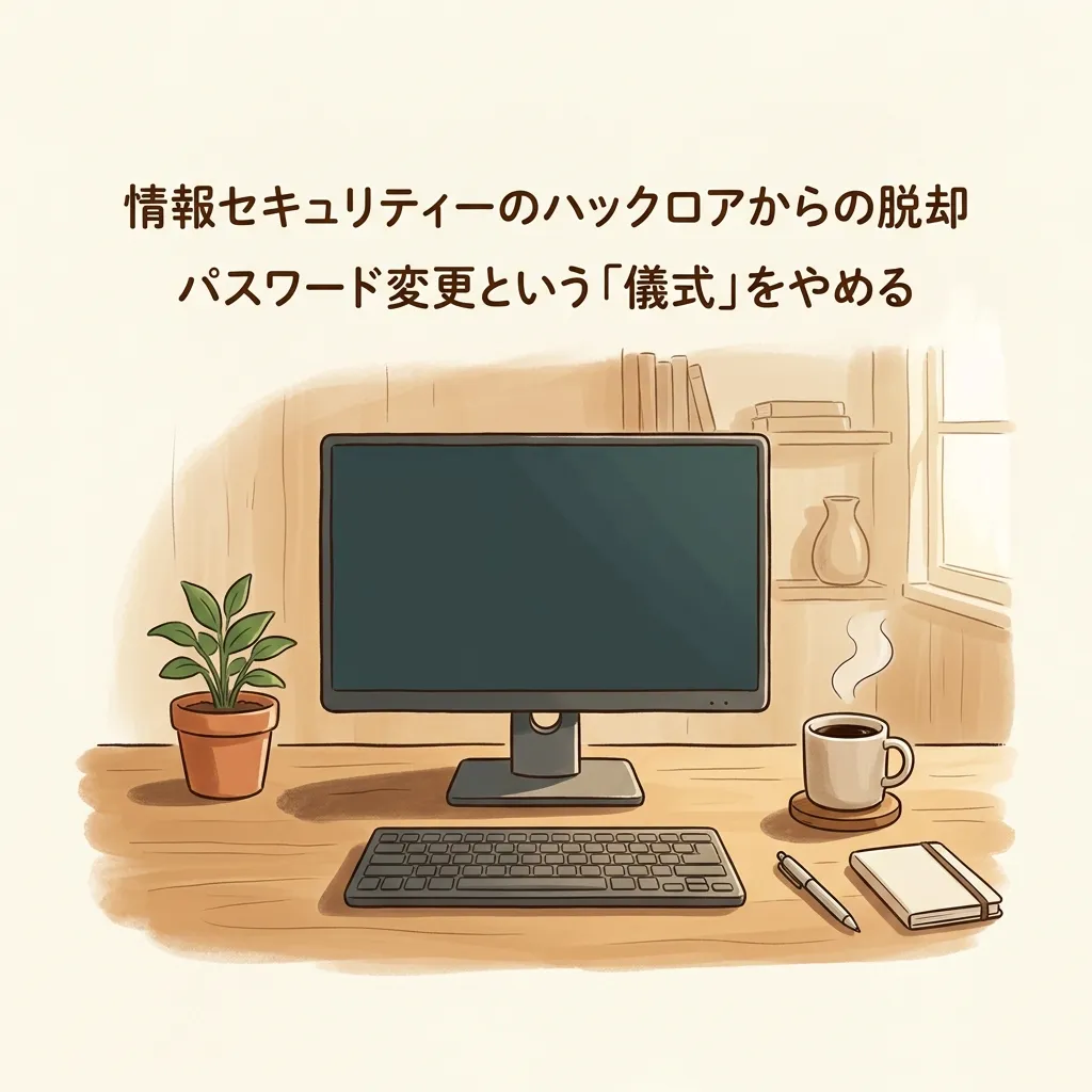 サムネイル画像：パスワード変更という「儀式」をやめる日